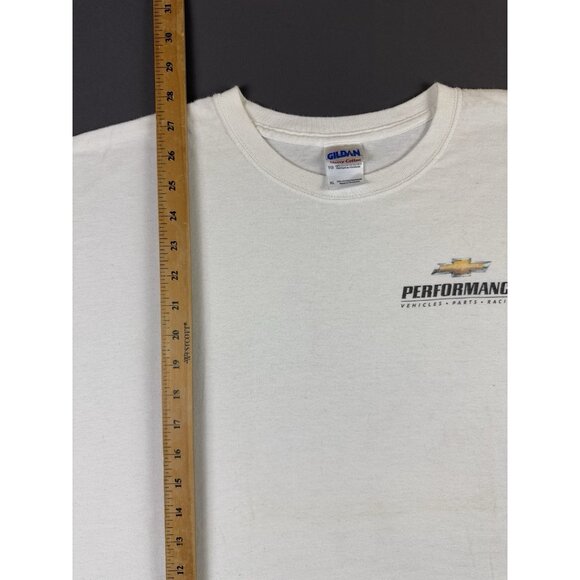 Rare Vintage Y2K Chevrolet Camaro Performance Racing Art White Shirt XL Logo - Picture 6 of 6